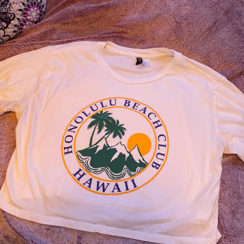 H&M crop top, very comfortable